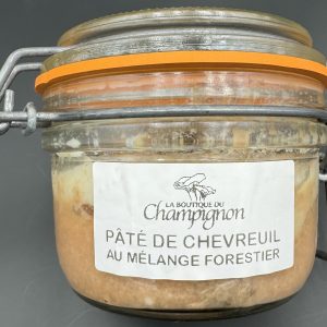 Pâté de chevreuil au mélange forestier
